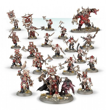 На картинке изображен Фигурки Games Workshop Warhammer: Khorne Bloodbound Goreblade Warband 70-81 Фигурки Games Workshop Warhammer: Khorne Bloodbound Goreblade Warband 70-81