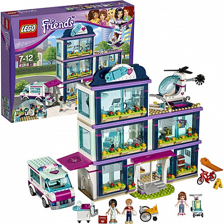 Конструктор Lego Friends Клиника Хартлейк-Сити 41318