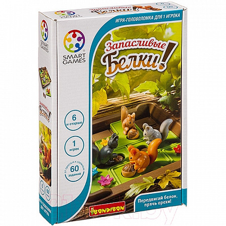 Настольная игра Bondibon Запасливые белки ВВ3065