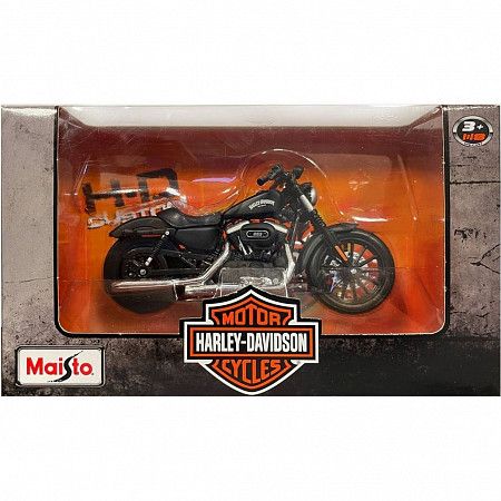 Мотоцикл Maisto 1:18 Harley Davidson 2014 Sportster Iron 883 (31360) black