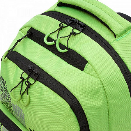 Рюкзак школьный GRIZZLY RU-130-4 /4 black/light green