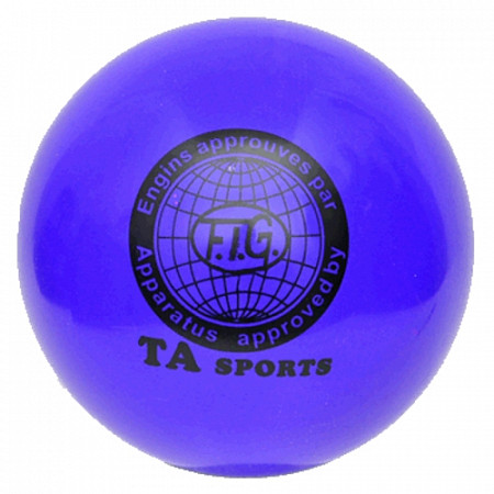 Мяч для художественной гимнастики Zez Sport T8 Blue
