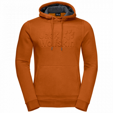Пуловер мужский Jack Wolfskin Winter Logo Hoody M desert orange