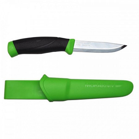 На картинке изображен Нож Morakniv Companion Green Нож Morakniv Companion Green