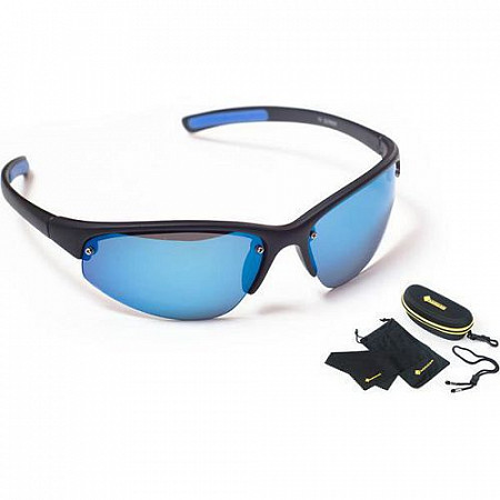 На картинке изображен Очки поляризационные в чехле Tagrider GLTR 037 BL/M Очки поляризационные в чехле Tagrider GLTR 037 BL/M