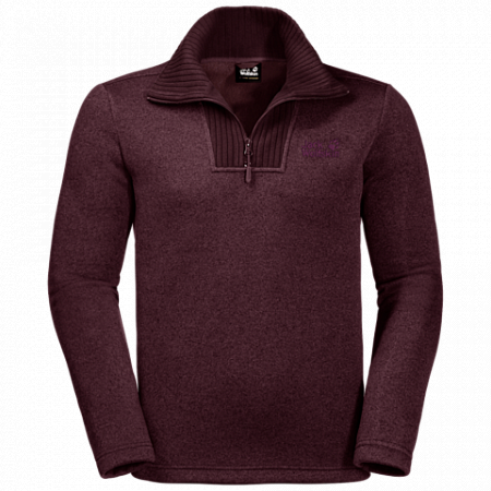 Пуловер мужский Jack Wolfskin Scandic Pullover Men port wine