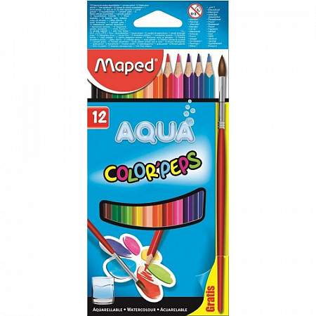 Карандаши цветные акварельные Maped Color'Peps 836011